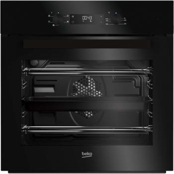 BIF22300B BEKO Electric Single Oven (Black) – 5 Function, Built‑In Fan, Extra Capacity