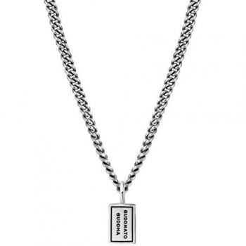 Buddha to Buddha Sacred Connection Silver Jewelry, 75cm