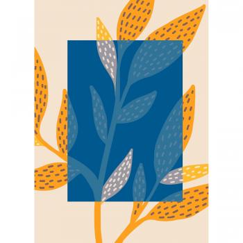 Komar Kunstwerk »Foliage in Farben«, (1 St.)