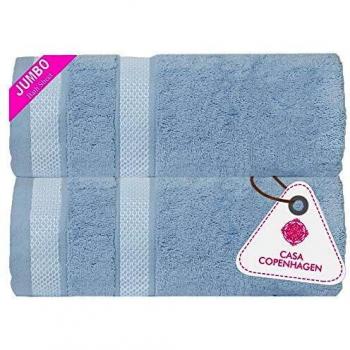 Casa Copenhagen Ensemble de 2 Serviettes de Bain
