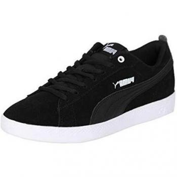 Puma Smash Wns V2 Sd, Baskets Basses Femme, Couleur Noire