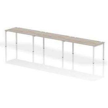 Impulse Single Row 3 Person Bench Desk