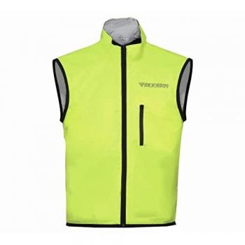 Modeka Gilet de sécurité Double Eye Jaune M