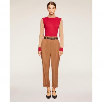 Motivi: Pantalón de Mujer con Cinturón y Pinzas