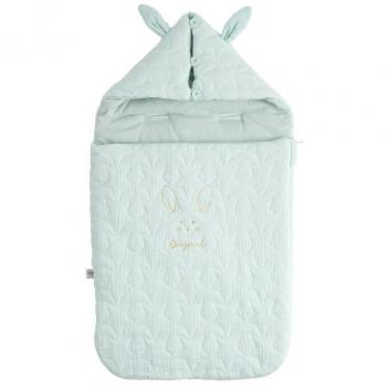 Sauthon Nid d'ange 0-3 mois Bleu aqua 42x80x4cm