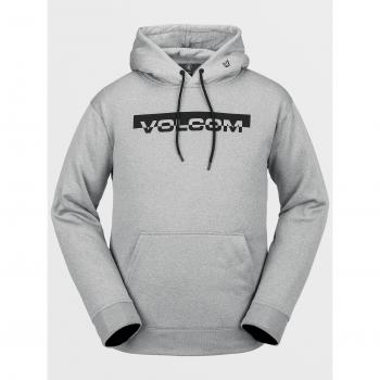 Volcom Hydro Fleece Sweatshirt Heather Grey XL Unisex