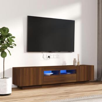 Mueble Salon con Iluminación LED VidaXL 180x35x40