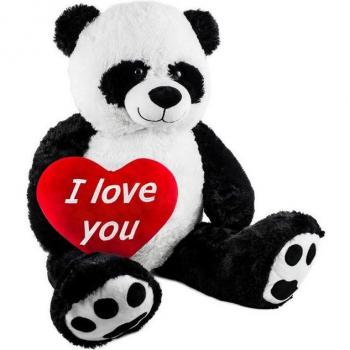 Kuscheliger XXL Panda Bär 100 cm