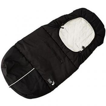 Komfort Schlafsack für Kinderwagen schwarz