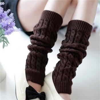 Strickbeinstulpen für kalte Tage