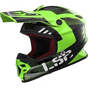 Casco Verde Rallie MX456 Light Evo 2XL para Motocross
