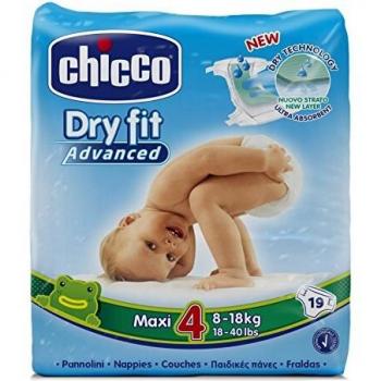 Pannolini Chicco Dry Fit Maxi 19 Pezzi
