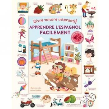 Apprendre l'espagnol facilement : Livre sonore interactif