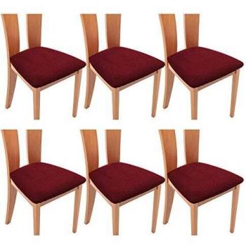 Housse de chaise TIANSHU 6 pièces salle à manger