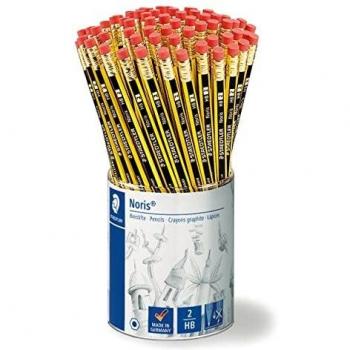 BARATTOLO 72 MATITE NORIS HB CON GOMMA STAEDTLER