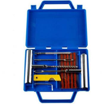11-Piece Tire Puncture Repair Set for Cars and Bikes