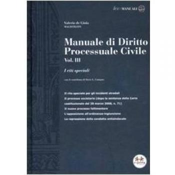 Manuale di diritto processuale civile: 3
