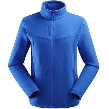 Lafuma Herren‑Fleece Access Micro Zip, Schwarz mit blauer Akzent, Größe 42
