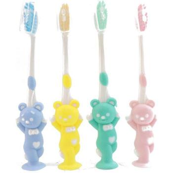 Cepillos de dientes de mango corto para niños