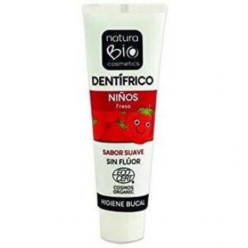 Naturabio Dentífrico Niños Fresa 50 ml