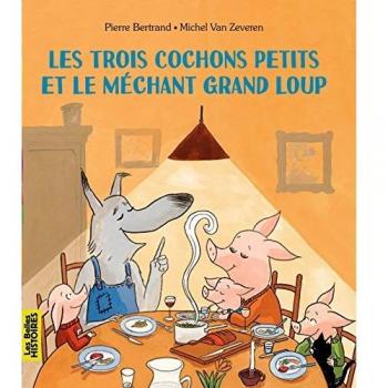 Trois cochons petits et le méchant grand loup