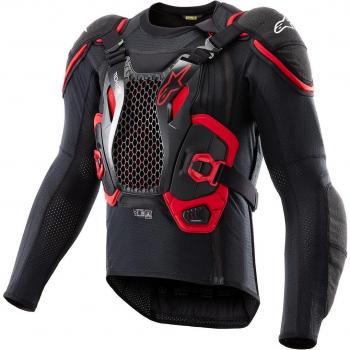 Maglietta protettiva Airbag Alpinestars Tech-Air Off-Road Nero Rosso 2XL