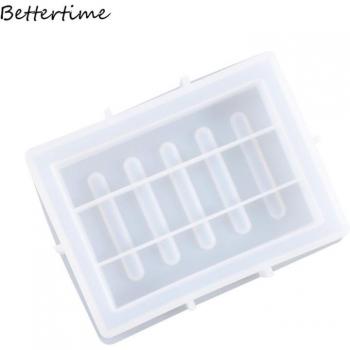 Moule à Forme Boîte Savon Silicium Crystal B36D