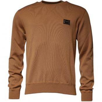 Brown Logo Plaque Cashmere Crew Neck Sweater IT48 – M