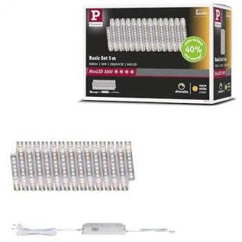Strip LED MaxLED 1000 5m Kit Blanc Chaud 30W 1100lm/m