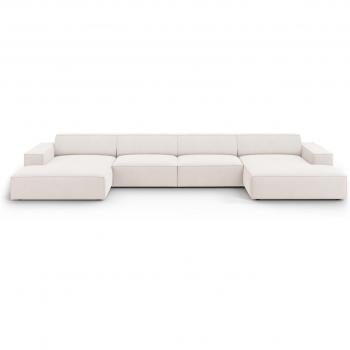 Micadoni Panorama Ecksofa Jodie, für 6 Personen
