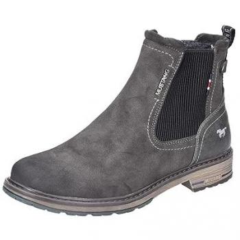 Mustang Chelsea Boots – Herren – 4157608-259 – EU 48 (UK 13) – Grau