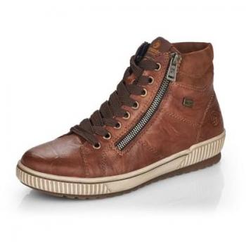 Remonte D0772-22 Ladies Brown Zipper Boots, Size: EU 40 / UK 6.5, Color: Brown