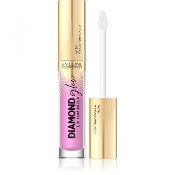 Lip Shine Diamante Rose Violet 10% con Purpurina y Ácido Hialurónico