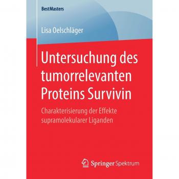 Untersuchung des tumorrelevanten Proteins Survivin: Charakterisierung der Effekte supramolekularer Liganden
