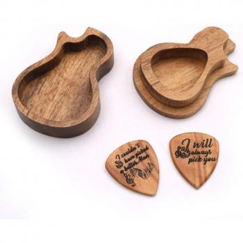 Premium Wooden Pick Pack with Stash Box
