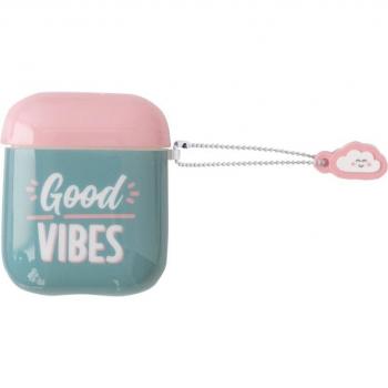 Étui de protection Mr Wonderful Good Vibes pour Airpods 1/2