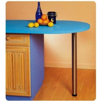 Centurian L084XC Chrome Worktop Supports 870x60mm