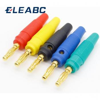 Tornillos Enchufe Banana 4mm Oro