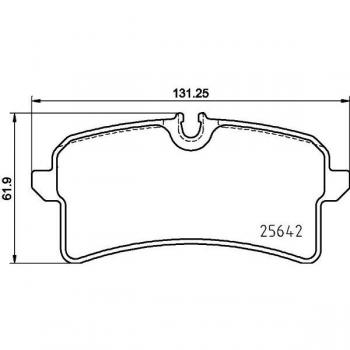 Hella Performance Brake Pads 8DB 355 025-571