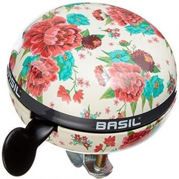 Basil Timbre Ding‑Dong Blanco con Diseño de Gardenia