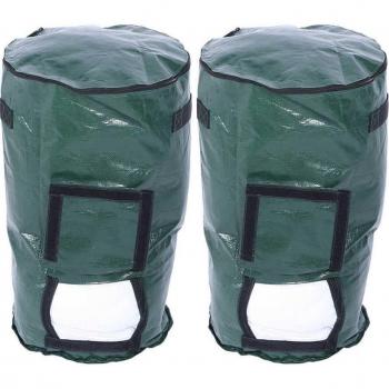 Durable 15 Gallon Lawn and Garden Waste Containers