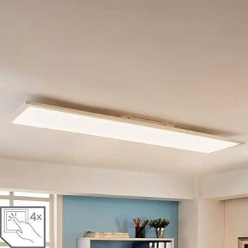 Lampe de plafond LED 'Enja' en aluminium blanc