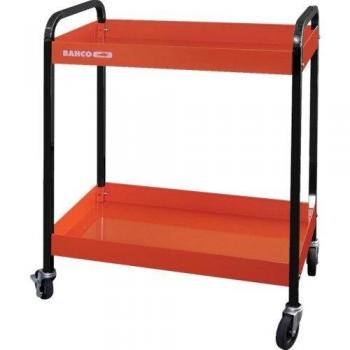 Aluminium Rollwagen Bahco BH1470KC2 – 2 Ablagen, Orange, 759×432×1025 mm
