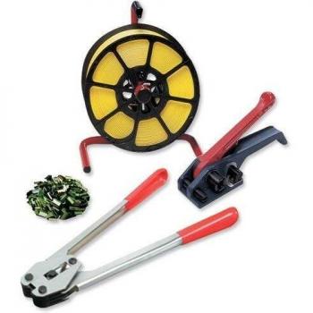 12mm Strapping Kit with Tensioner, Sealer, and 1500m Strapping Coil