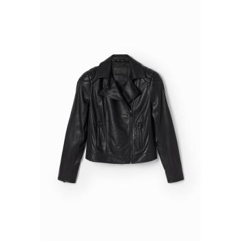 Sheep Leather Biker Giubbotto Nero M