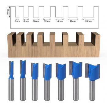 Straight Router Bit Set