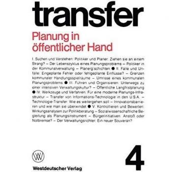 Planung in offentlicher Hand,  Transfer