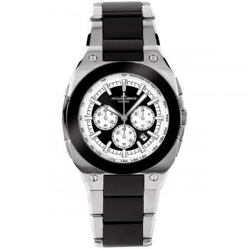 Montre Chronograph Classic Dublin 1‑1523B – Jacques Lemans – Argent