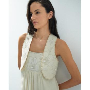 Chaleco Elegante Sfera con Pedrería
