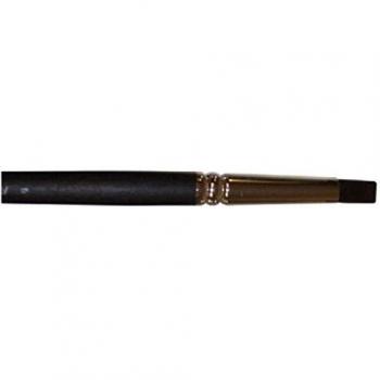 Pinceau biseauté plat extra-ferme noir Taille 0